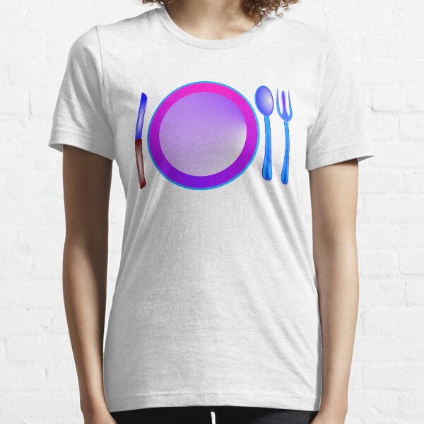 Sign with a picture of cutlery Essential T-Shirt