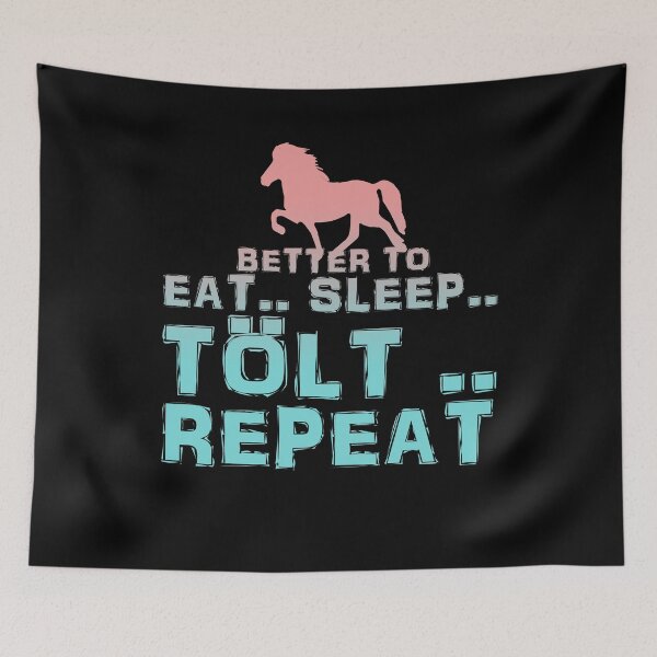 Item preview, Icelandic Horse: Iceland Horse Tölt Pony Merch designed and sold by iLambdaChi.