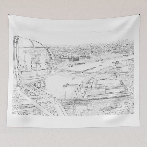 Item preview, London Eye pod over the river Thames designed and sold by superbling.