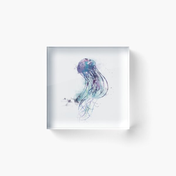 Jellyfish Acrylic Block