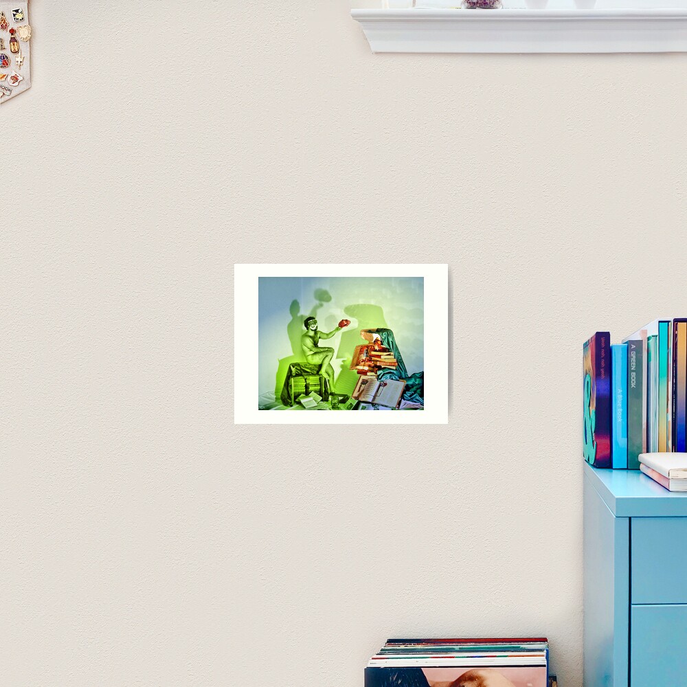 The vanished Muse... Art Print