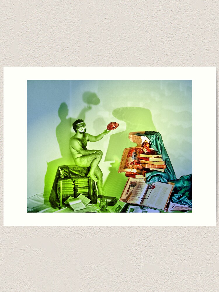 Alternate view of The vanished Muse... Art Print