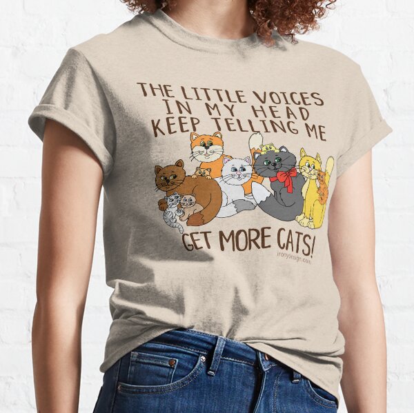 cat slogan t shirts