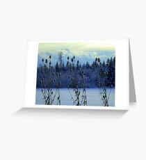 Teasles & Clouds featured in "Cees Fun Artsy Friends" Greeting Card