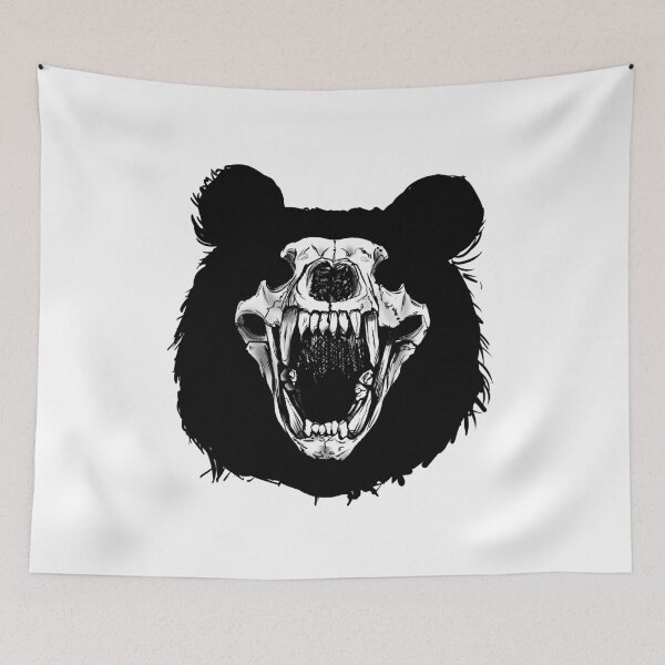 Item preview, Bear Skull Shadow Outline Outdoor Hunting Design Rustic designed and sold by NorthRustic.