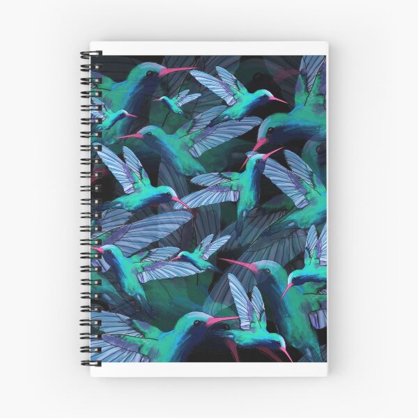 Item preview, Hummingbirds Black designed and sold by Allie Werner.