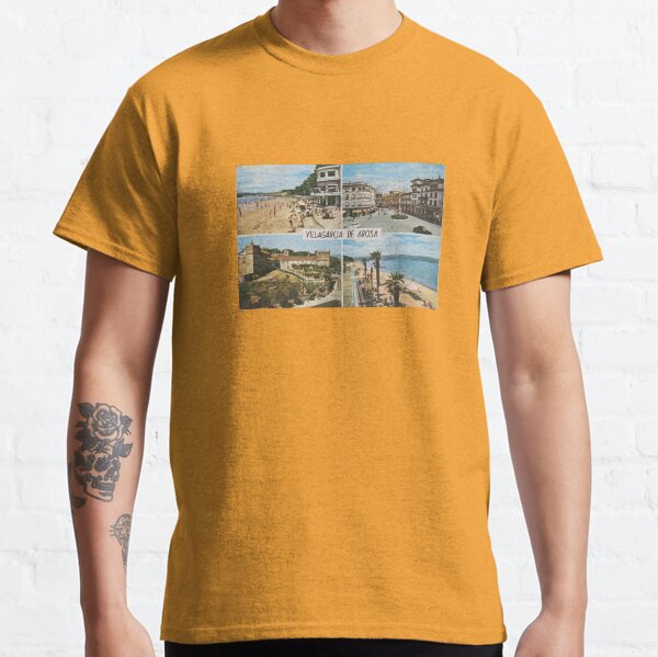 Weinlese Villagarcia De Arosa Spanien 1965 Classic T-Shirt