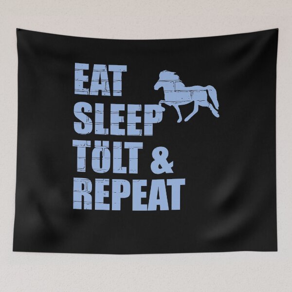 Item preview, Icelandic Horse: Iceland Horse Tölt Pony Merch designed and sold by iLambdaChi.