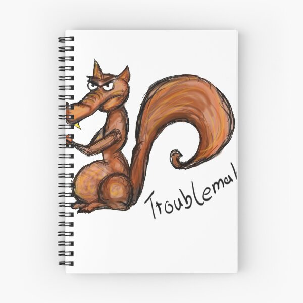 Item preview, Sweet troublemaker squirrel designed and sold by Martin Kleist.
