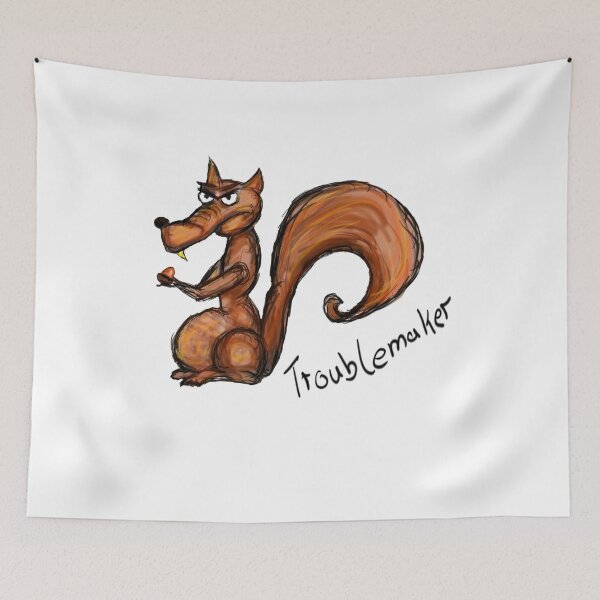 Item preview, Sweet troublemaker squirrel designed and sold by Martin Kleist.