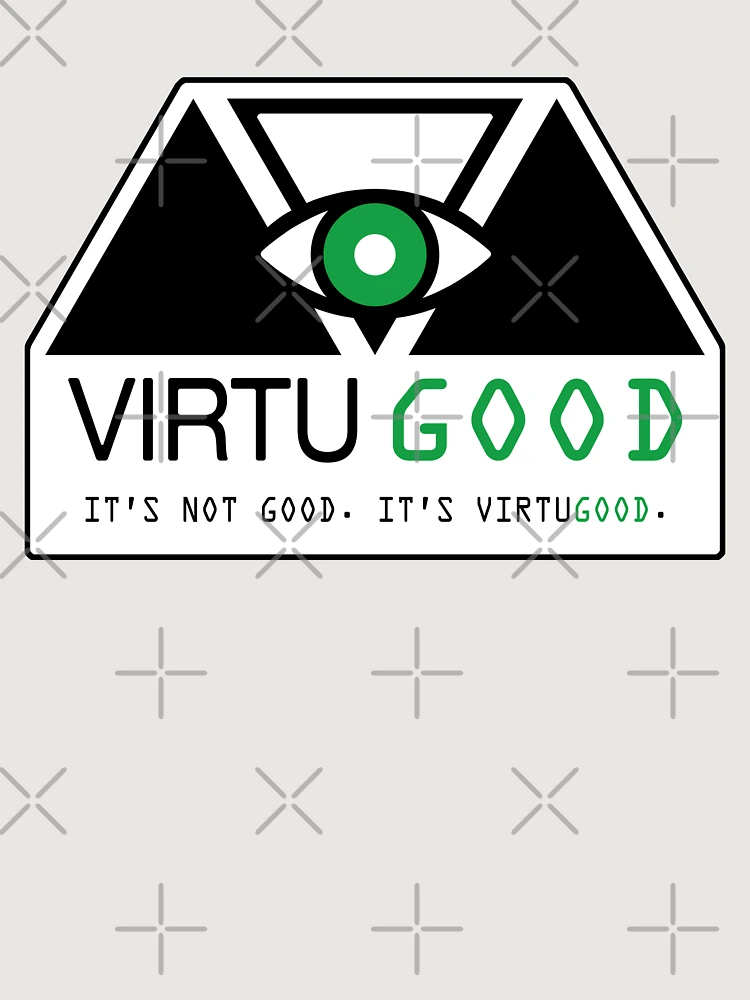 Thumbnail 6 of 6, Premium Oversized Sweatshirt, VirtuGood - Clean [Roufxis-Rb] designed and sold by RoufXis.