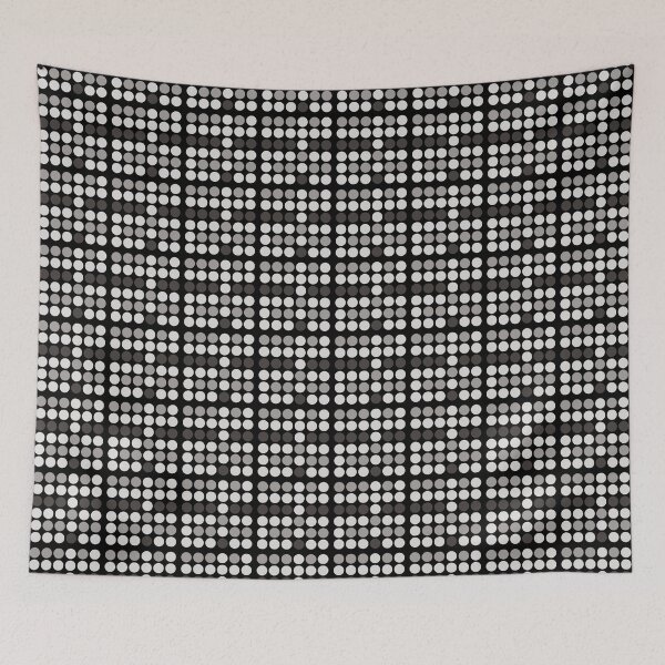 Item preview, Grey Dots on Black designed and sold by LittleOddShop.
