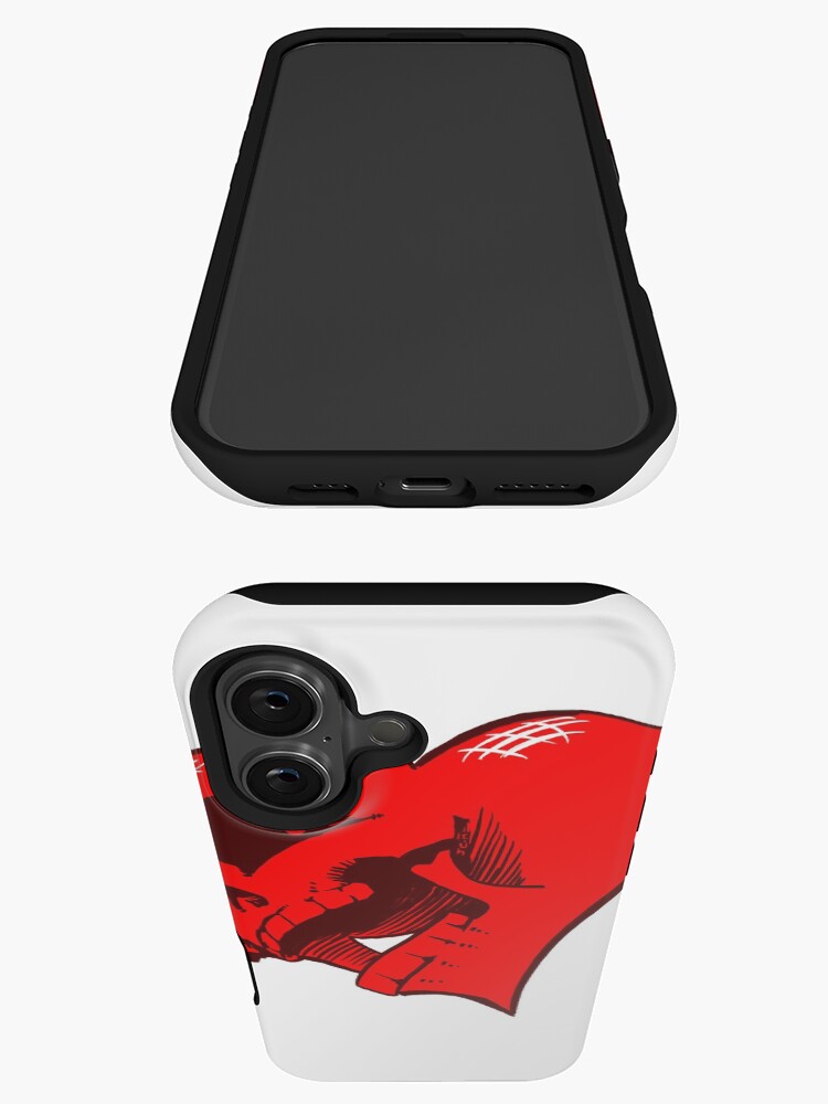 Thumbnail 3 of 4, iPhone Case, Valentine Heart Skull Loves You designed and sold by jasoncmeyer.
