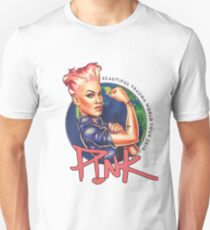 I Love P!NK Slim Fit T-Shirt
