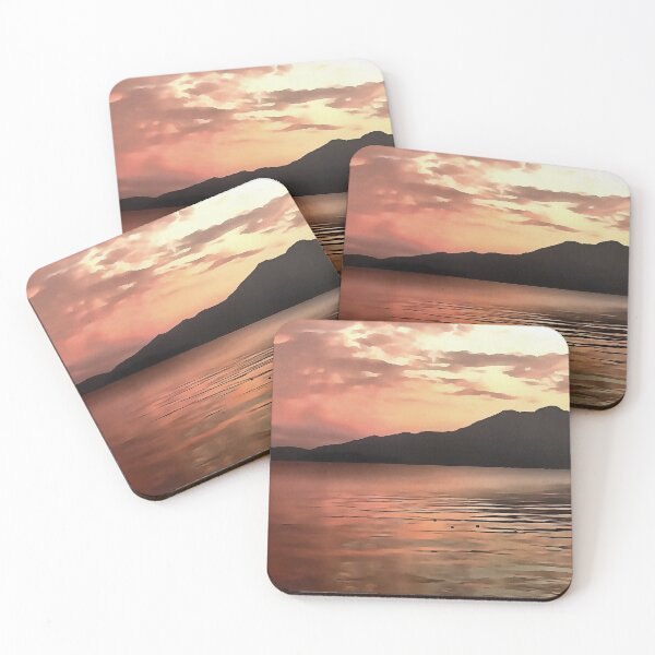 Item preview, Dramatic Sunset At Koycegiz Landscape Art designed and sold by taiche.