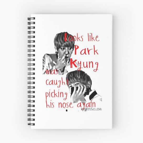 Item preview, Block B Park Kyung picking his nose AGAIN! designed and sold by katydubu.