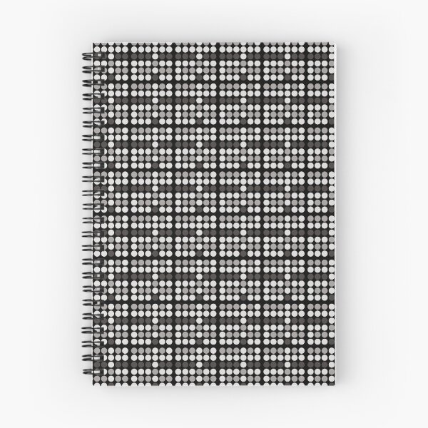 Item preview, Grey Dots on Black designed and sold by LittleOddShop.