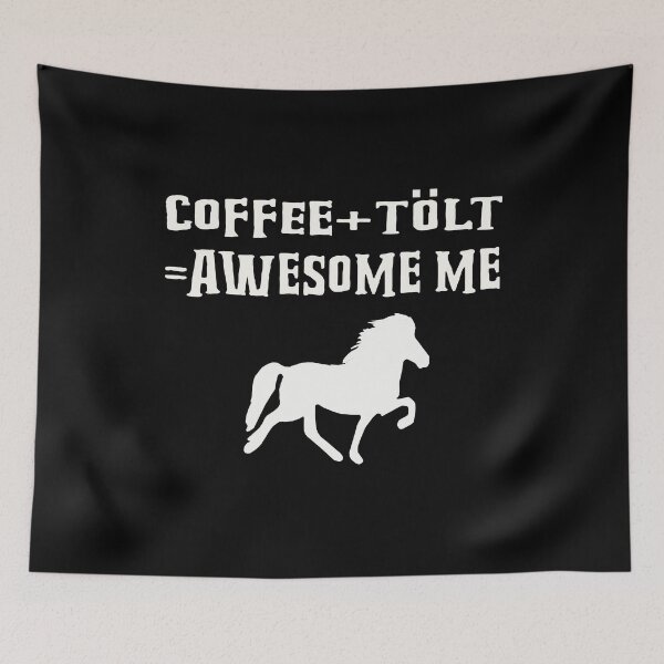 Item preview, Icelandic Horse: Iceland Horse Tölt Pony Merch designed and sold by iLambdaChi.