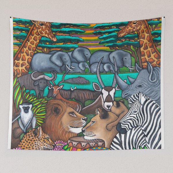 Item preview, Colours of Africa designed and sold by Lisa Lorenz Paintings.