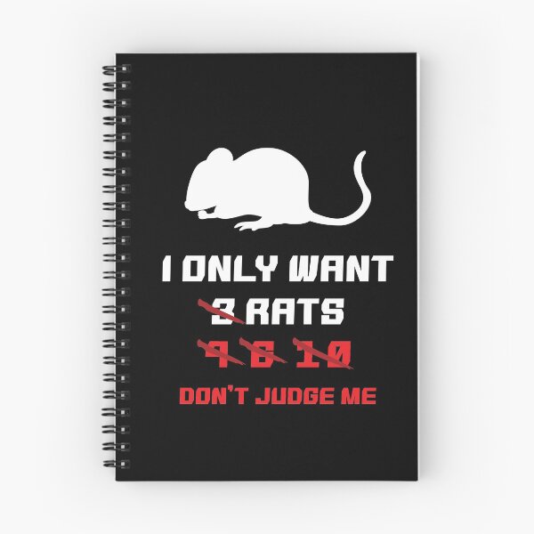 Item preview, I Only Want Rats designed and sold by MooonTees.