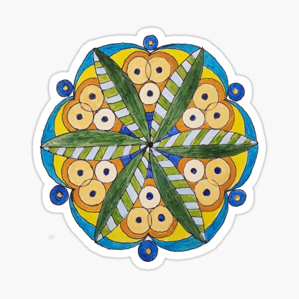 Nature Mandala Sticker
