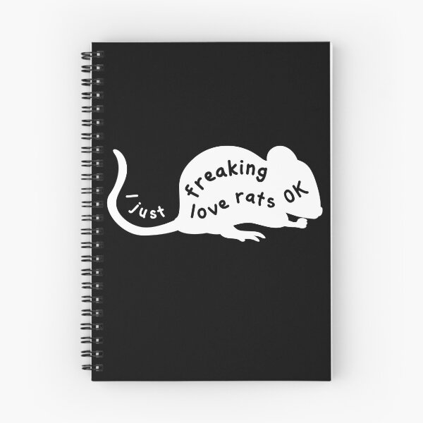 Item preview, I Just Freaking Love Rats designed and sold by MooonTees.
