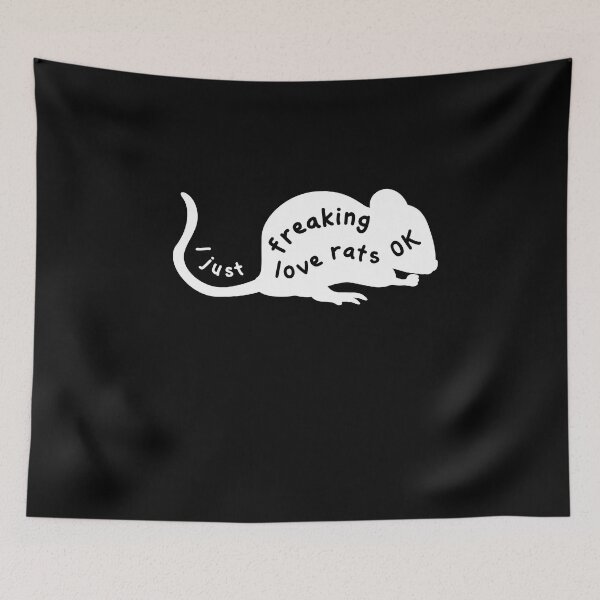 Item preview, I Just Freaking Love Rats designed and sold by MooonTees.