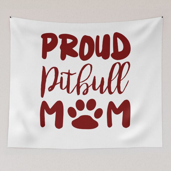 Item preview, Proud Pit Bull Mom Proud Mom designed and sold by NixBob.
