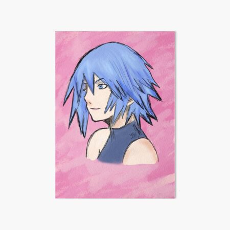 Vista previa del artículo con la obra «Aqua Kingdom Hearts», diseñado y vendido por LenaDream.