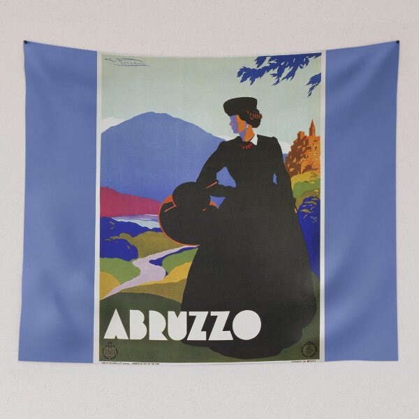 Item preview, Abruzzo Italy restored vintage Italian travel designed and sold by aapshop.