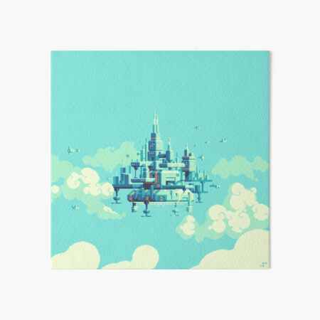 Floating City of 4000 Art Board Print