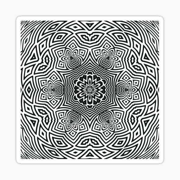 Item preview, opti mandala designed and sold by silvercordchop.