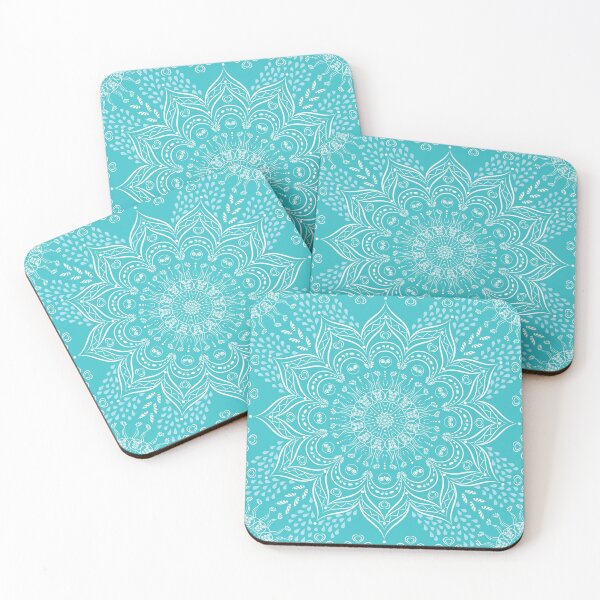 Artikelvorschau, Teal Boho Mandala entworfen und verkauft von Eng-Sun.