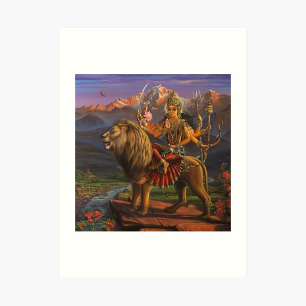 Shree Durga Art Print