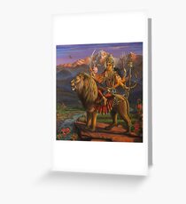 Shree Durga Greeting Card