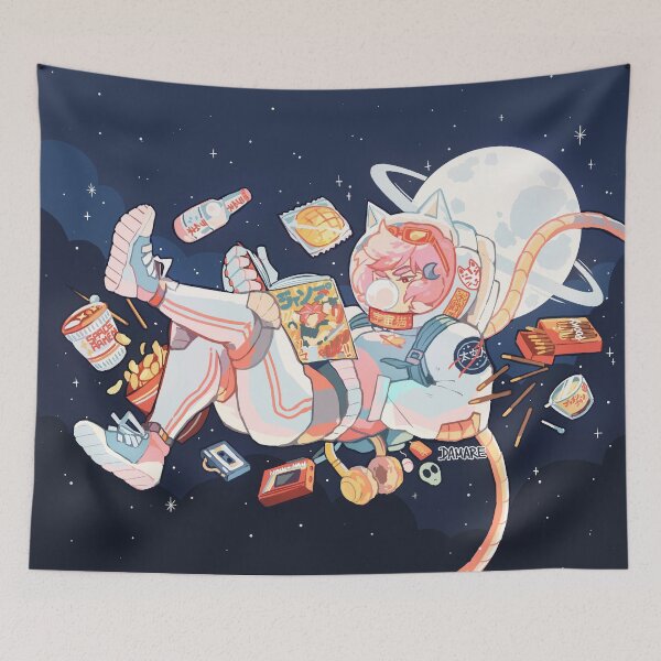 Item preview, Chilling in Space designed and sold by Damare.