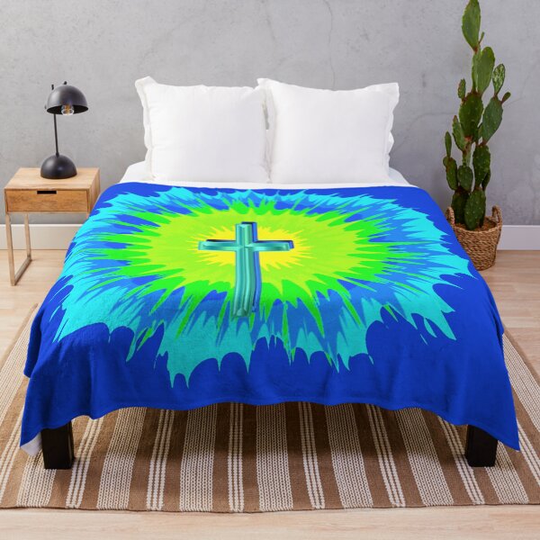 Item preview, Blue Cross - Tie Die Blast designed and sold by Timothy Forder.
