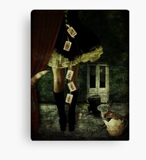 Alice in Wonderland - 20 years later Canvas Print