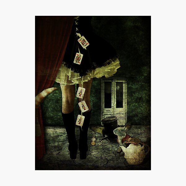 Alice in Wonderland - 20 years later Photographic Print