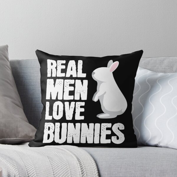 Item preview, Real Men Love Bunnies designed and sold by MooonTees.