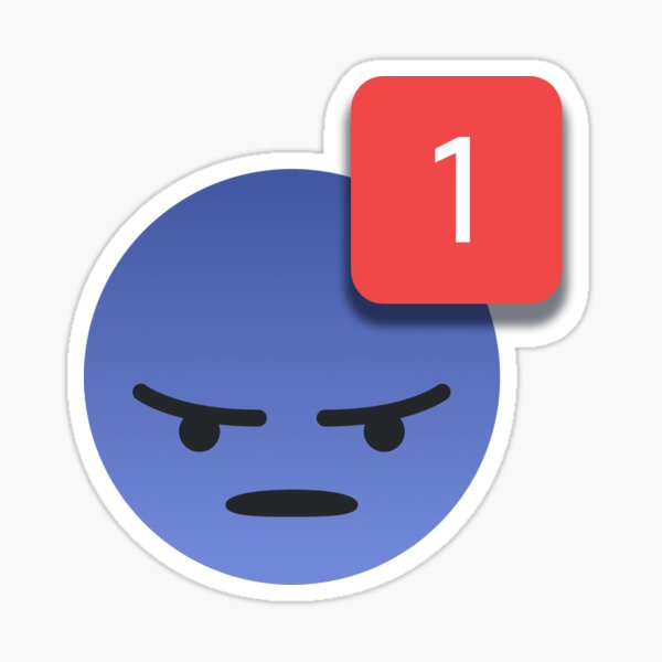 Discord Emoji Ping Meme Sticker By Levonsan Redbubble - roblox discord emoji