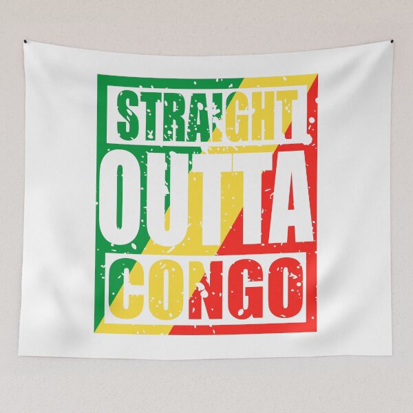 Item preview, Straight Outta Congo TShirt designed and sold by Oles Bielienkyi.