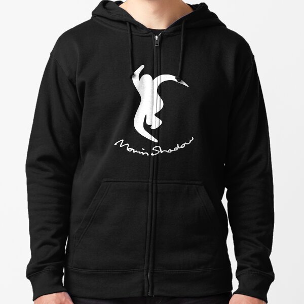 Moving Shadow Cursive Logo Zipped Hoodie