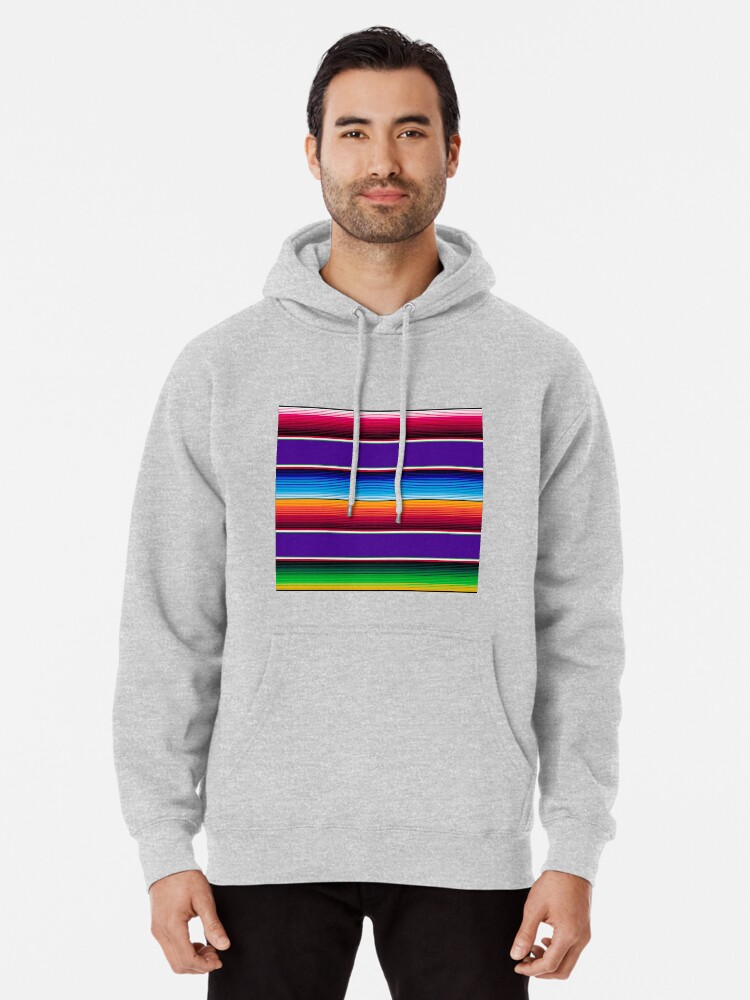 serape pullover hoodie