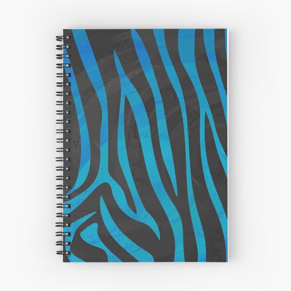 Item preview, Zebra Black and Blue Print designed and sold by ImagineThatNYC.