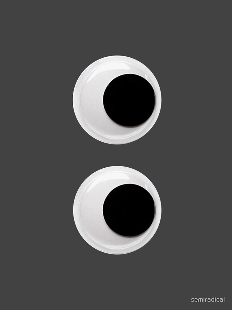 "Googly Eyes" iPhone Case for Sale by semiradical Redbubble