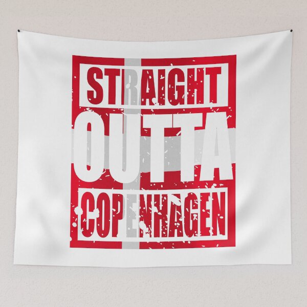 Item preview, Straight Outta Copenhagen TShirt designed and sold by Oles Bielienkyi.
