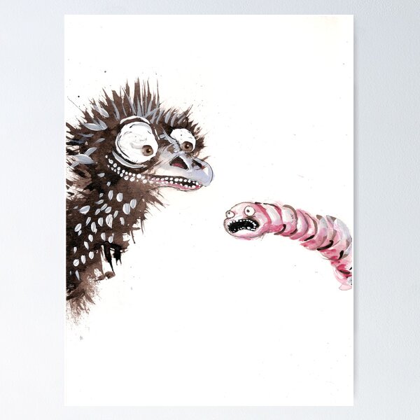 Item preview, Emu and worm2 designed and sold by Tristan Klein.