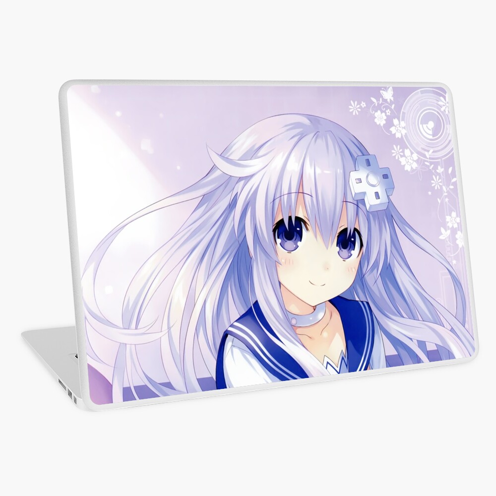 nepgear neptunia laptop skin by superbrady777 redbubble redbubble