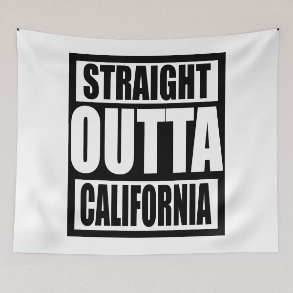 Item preview, Straight Outta California TShirt designed and sold by Oles Bielienkyi.